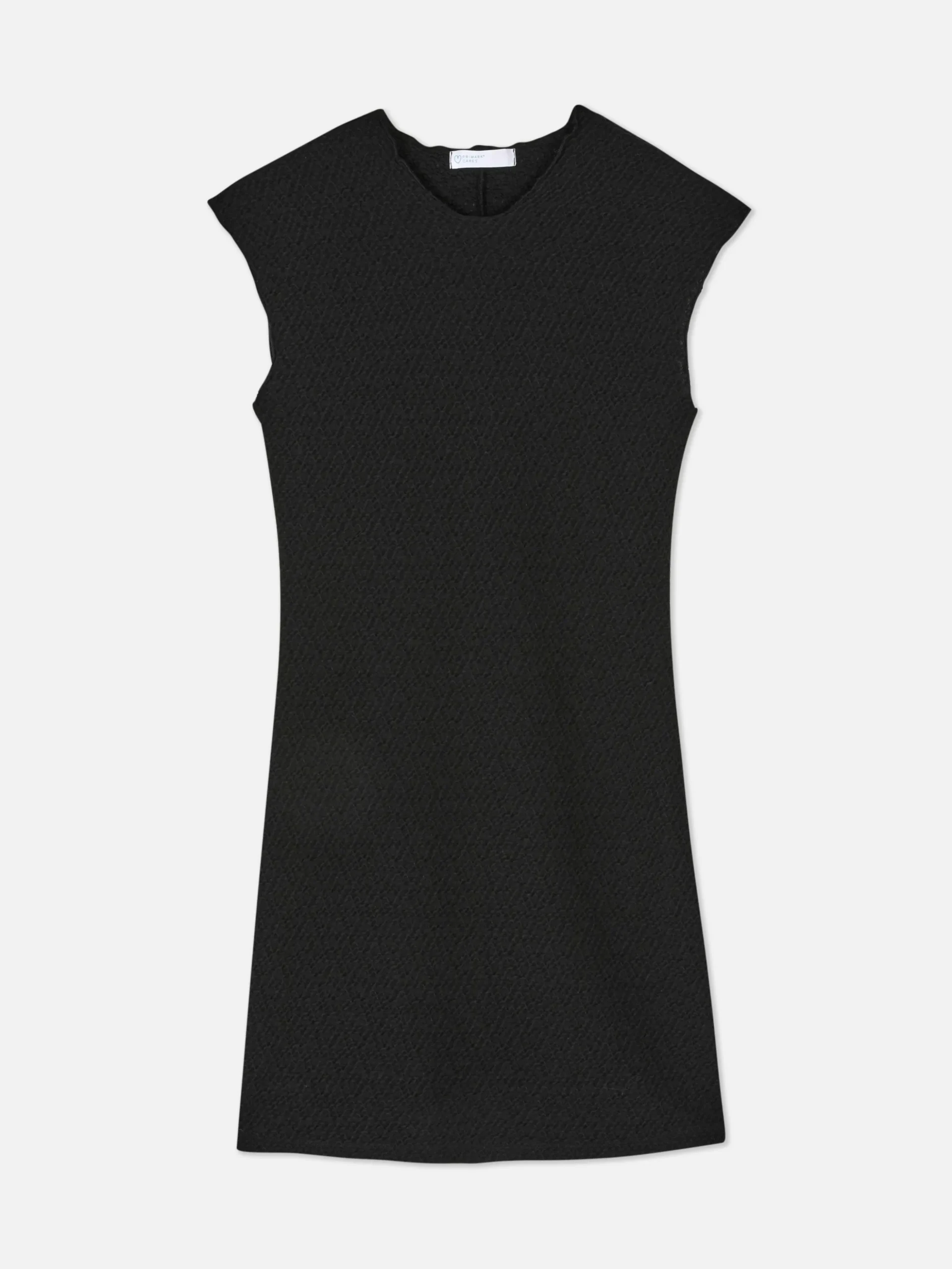 Sleeveless Textured Bodycon Mini Dress