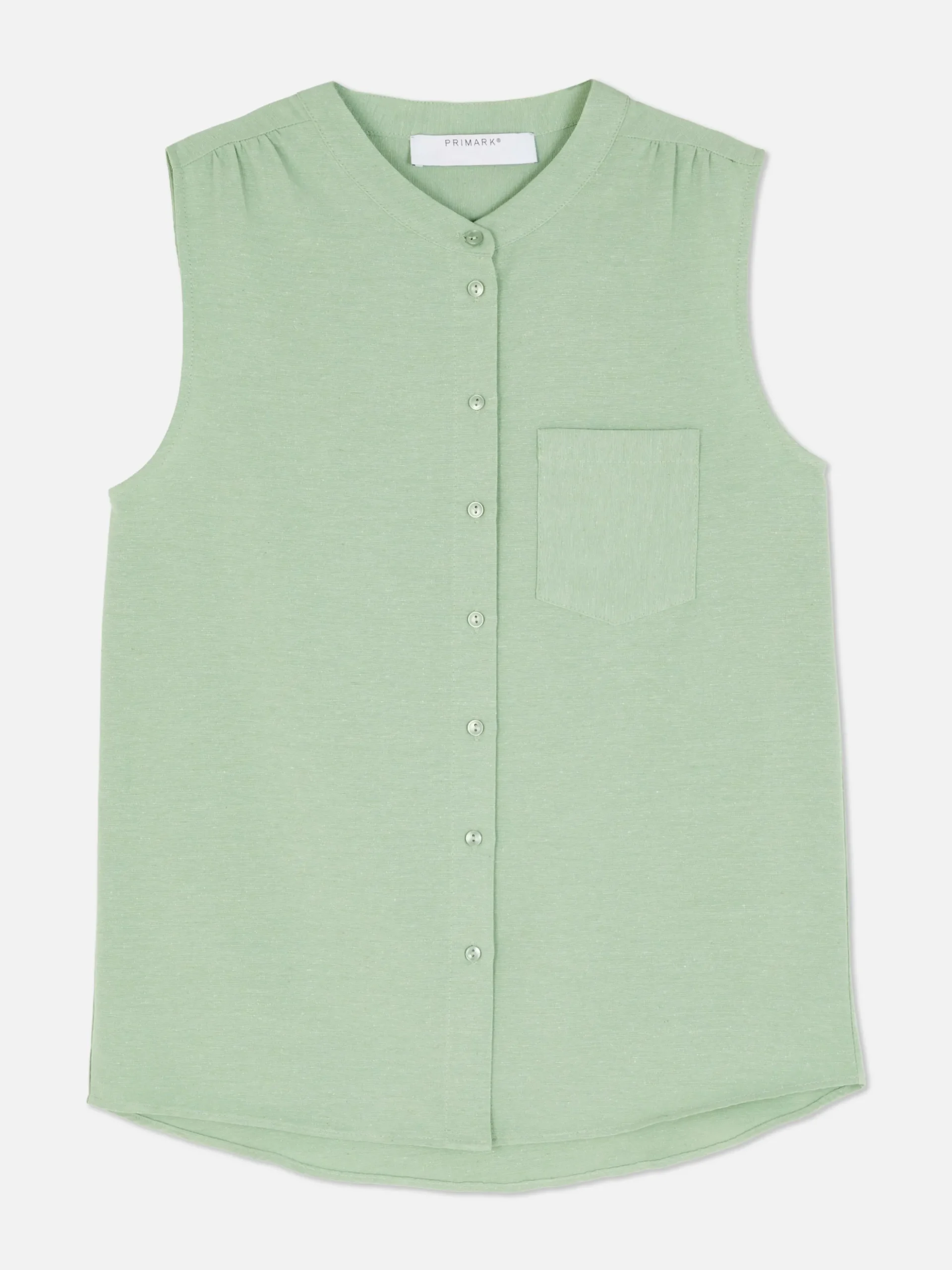 Sleeveless Tunic Blouse