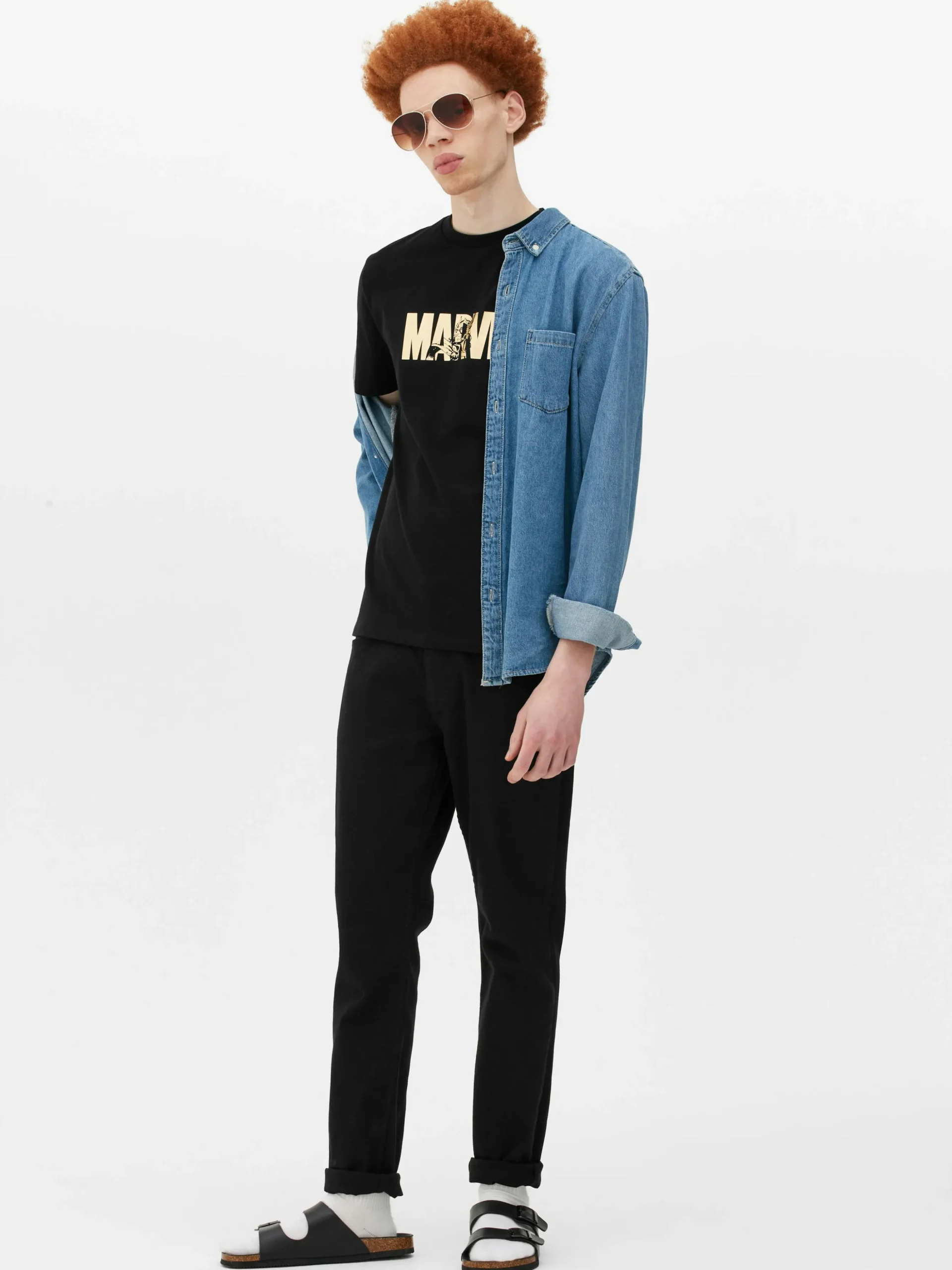 Slim Fit Twill Jeans