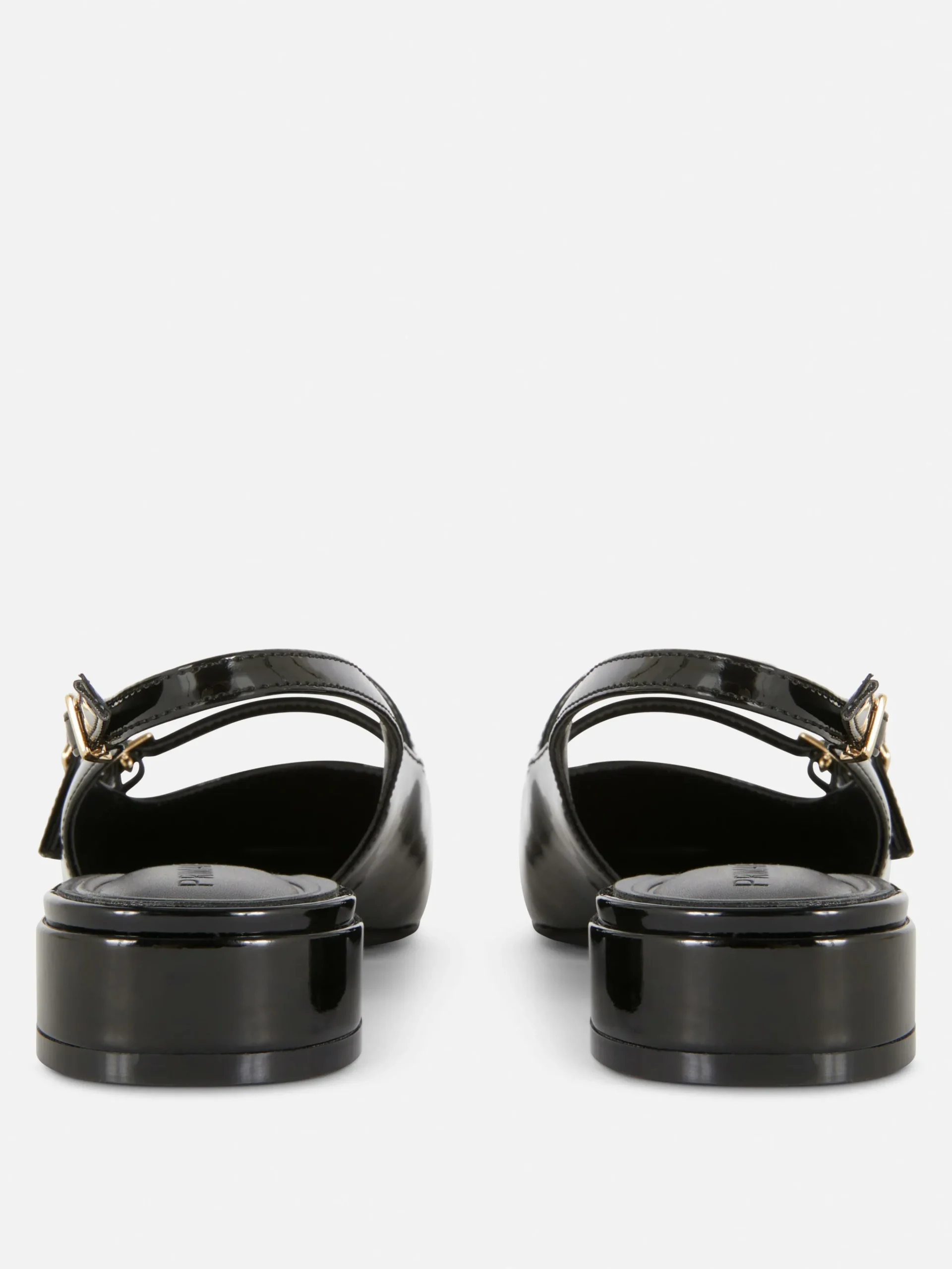 Slingback Double Strap Mary Janes