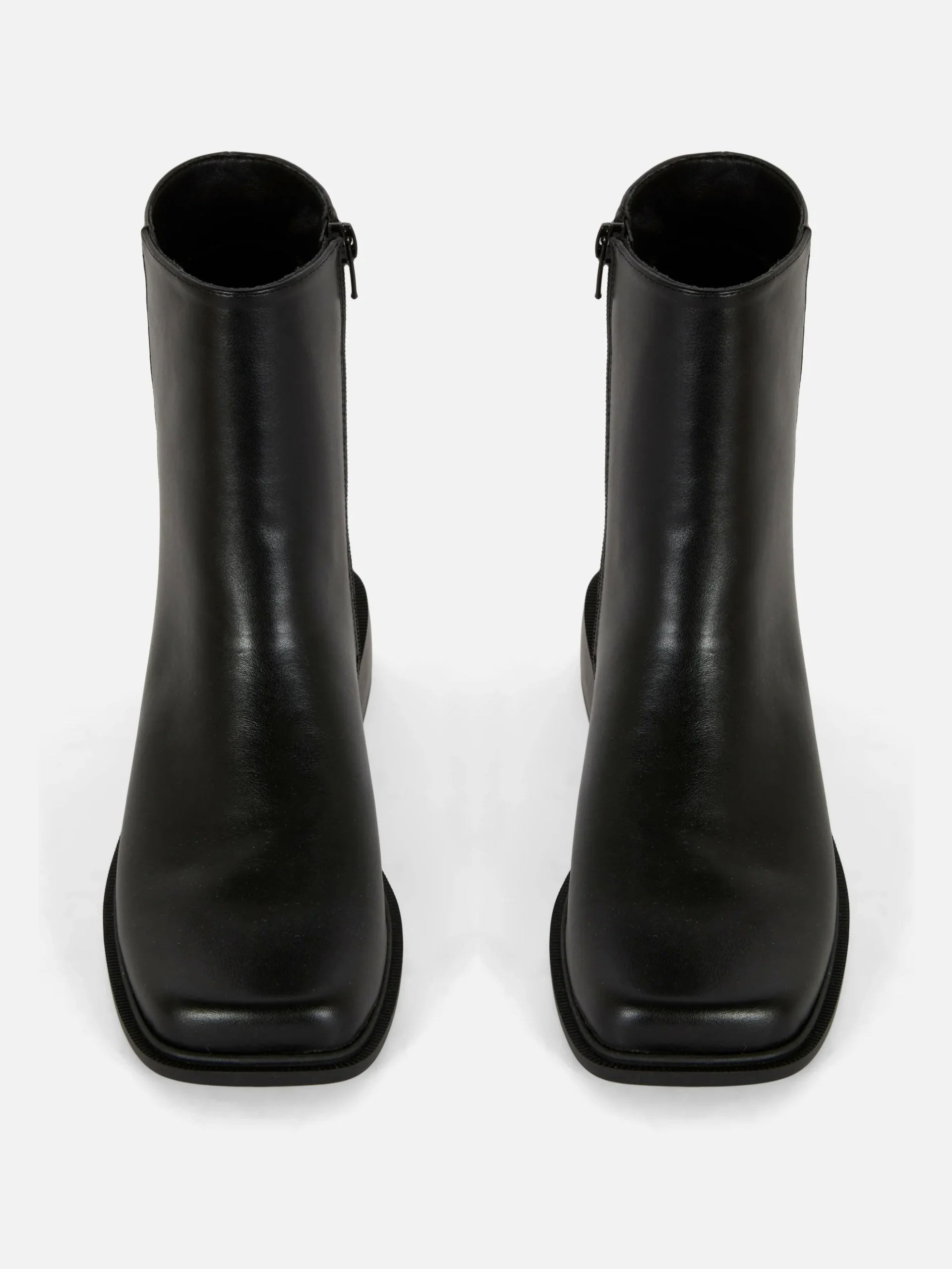 Square Toe Ankle Boots