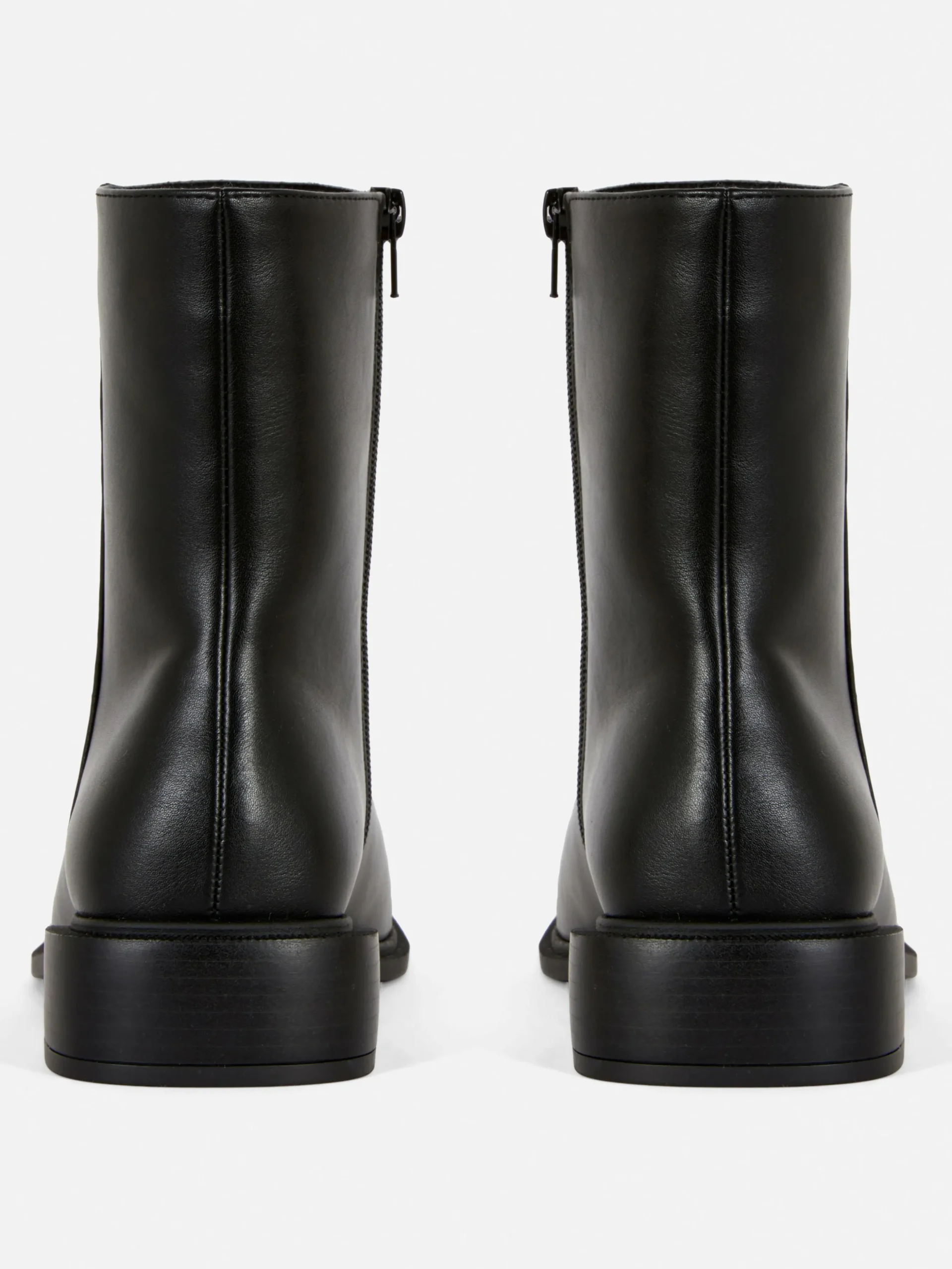 Square Toe Ankle Boots