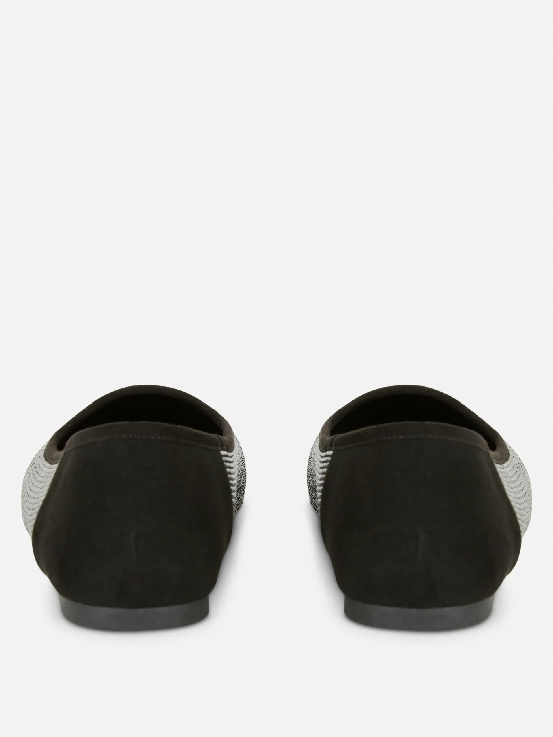Square Toe Studded Slip-Ons
