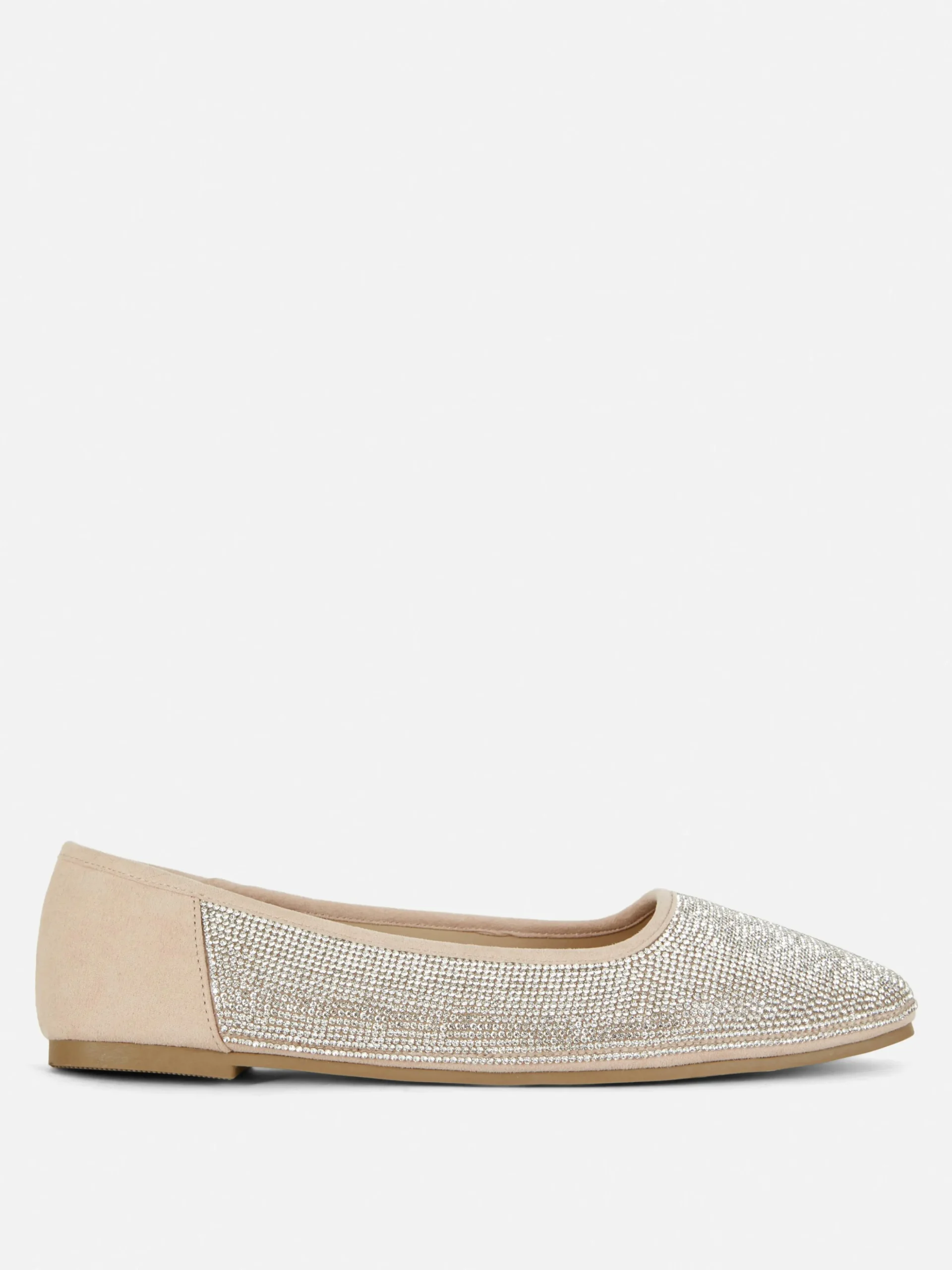 Square Toe Studded Slip-Ons