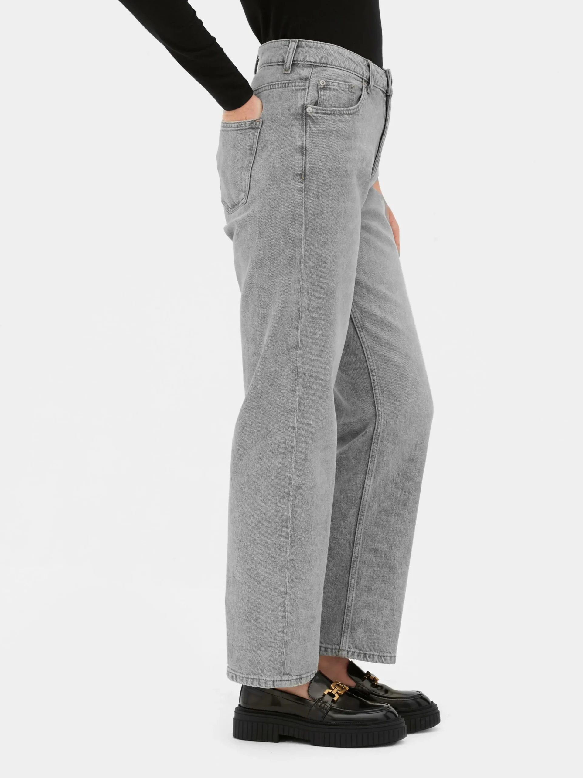 Straight Leg Jeans