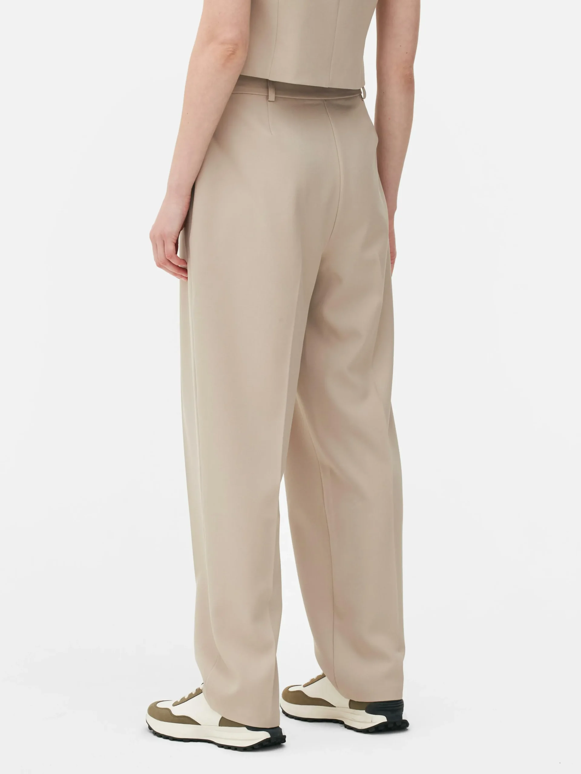 Straight Leg Tailored Pants