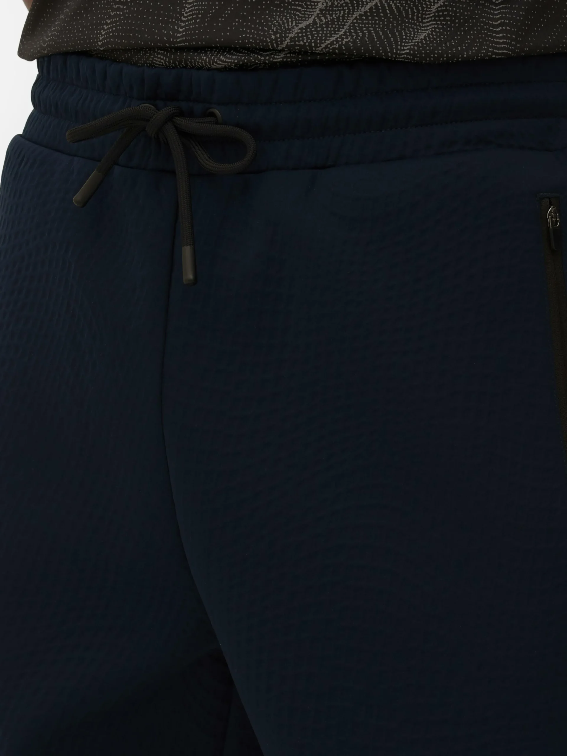 Stretch Waist Textured Joggers