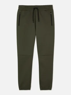 Stretch Waist Textured Joggers