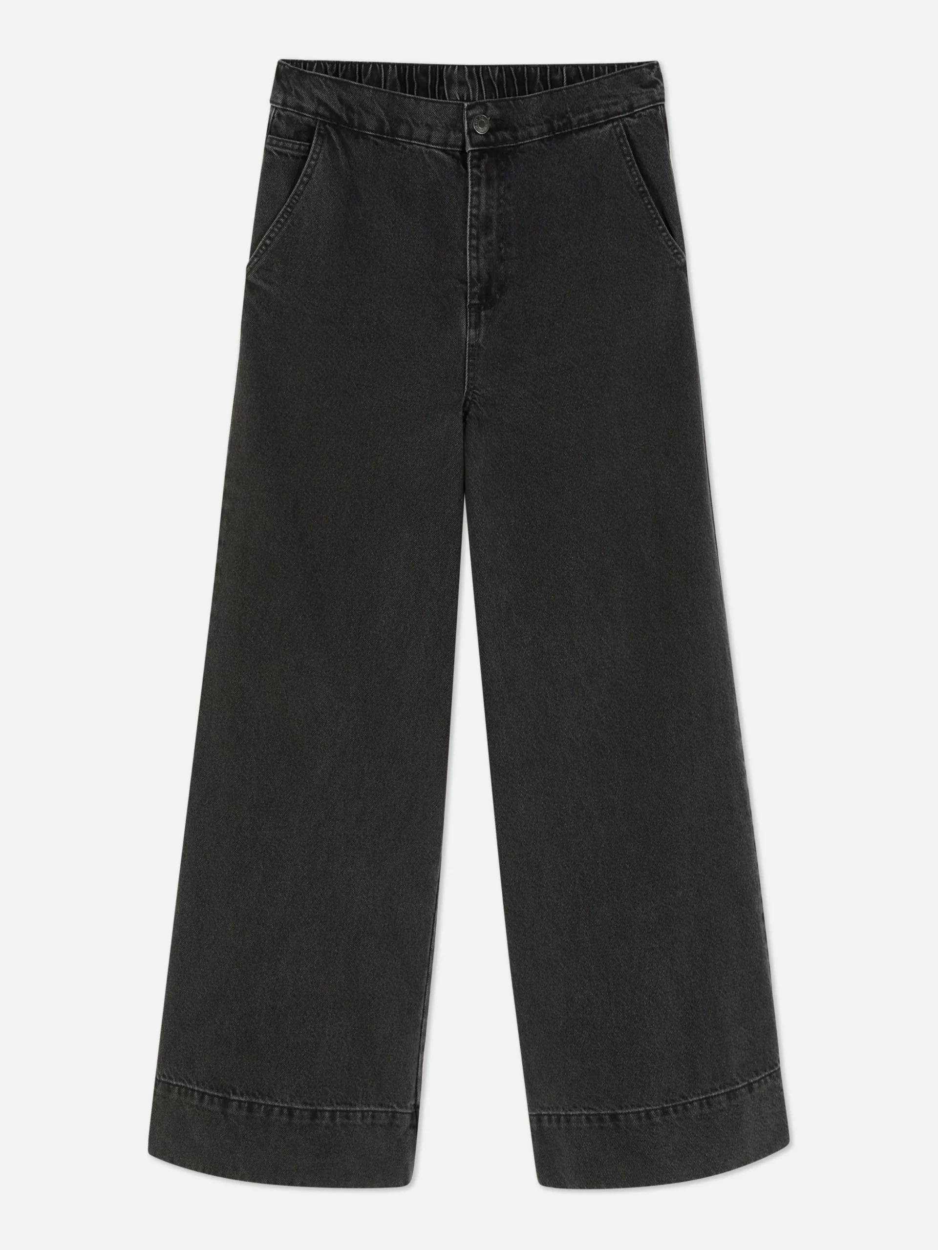 Stretch Wide Leg Jeans