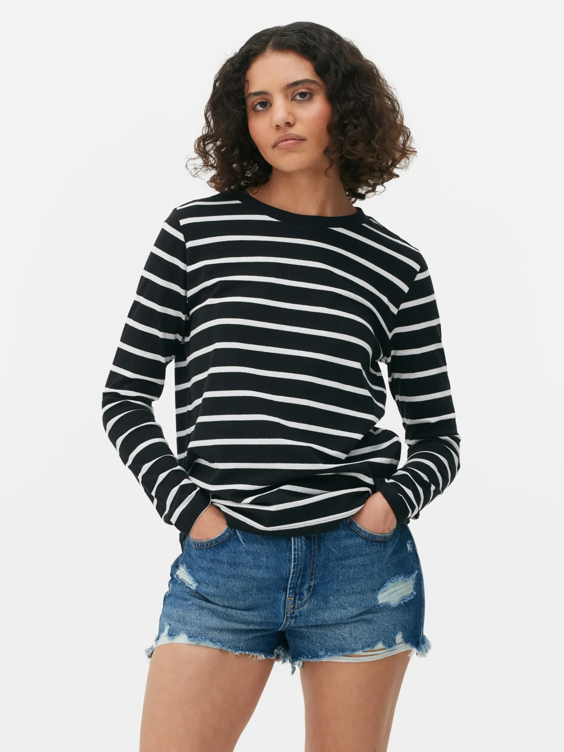 Striped Long Sleeve Top