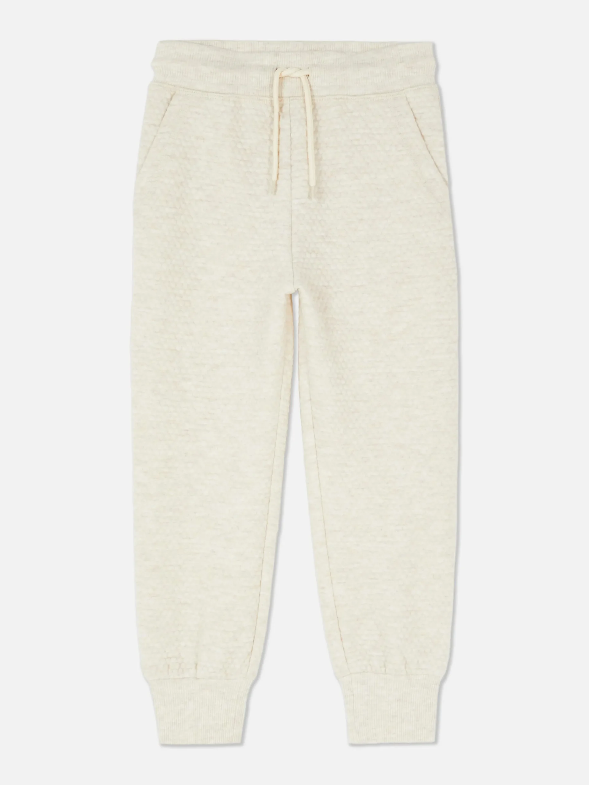 Textured Drawstring Joggers