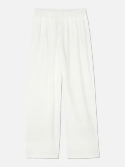 Textured Pajama Bottoms