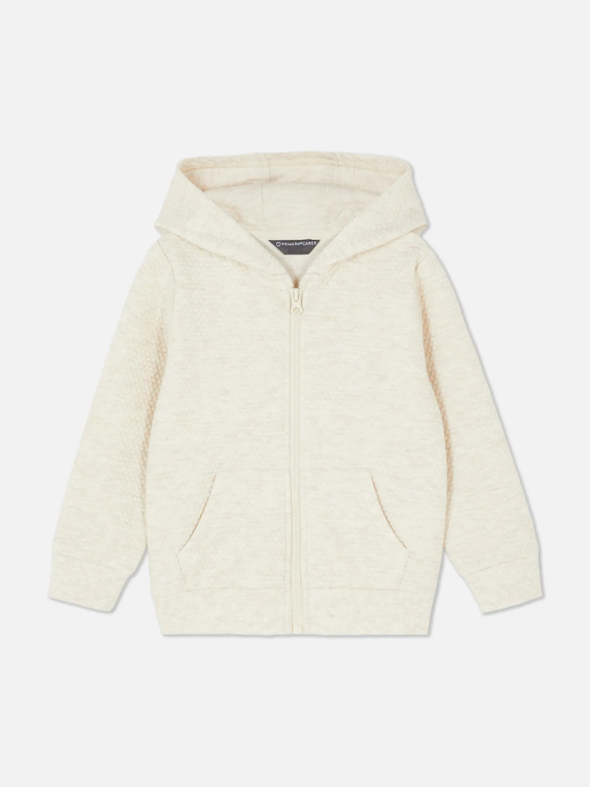 Textured Zip Hoodie