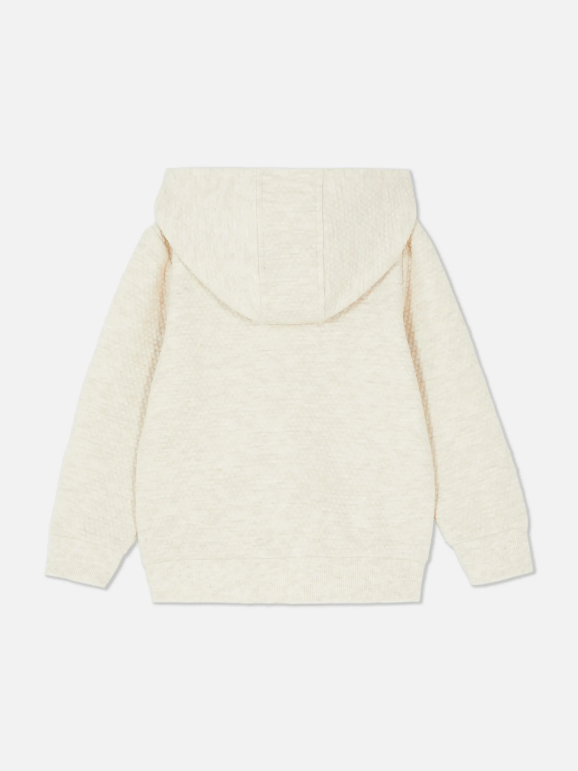 Textured Zip Hoodie