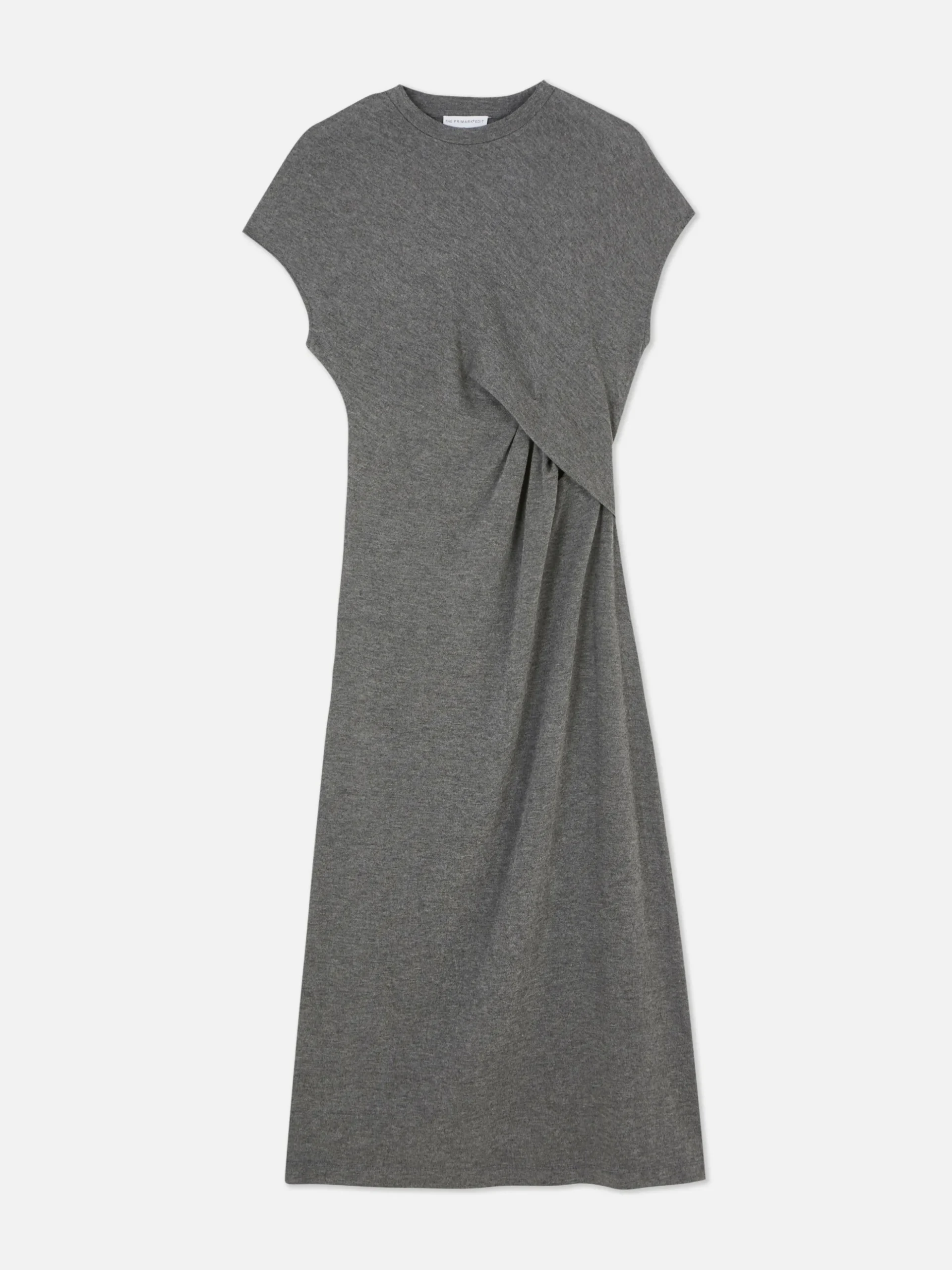 The Edit Jersey Twist Midi Dress