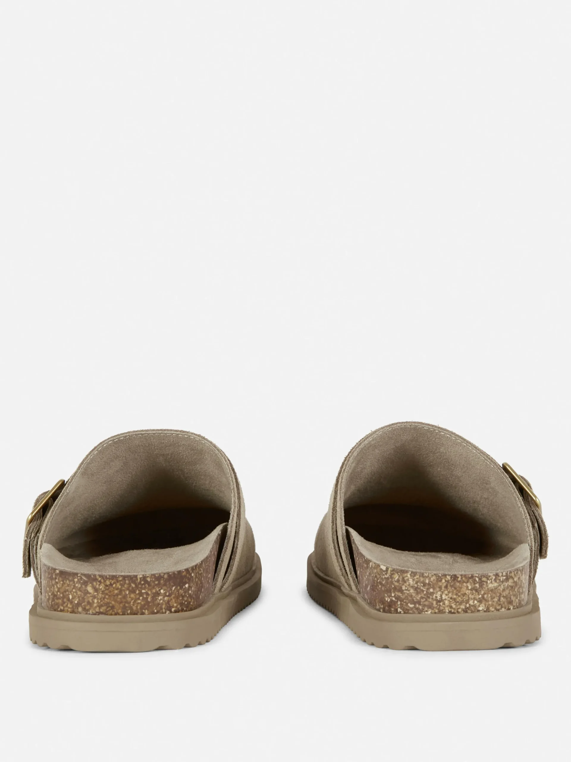 The Edit Suede Clogs