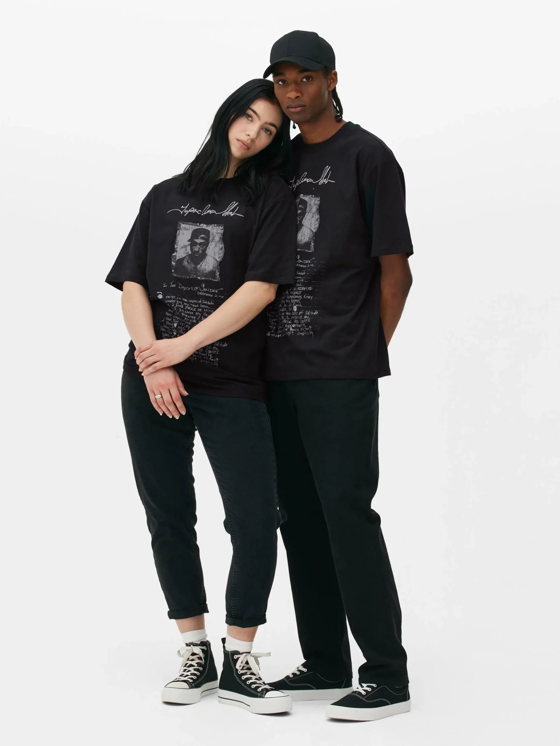 Tupac Script Graphic T-Shirt
