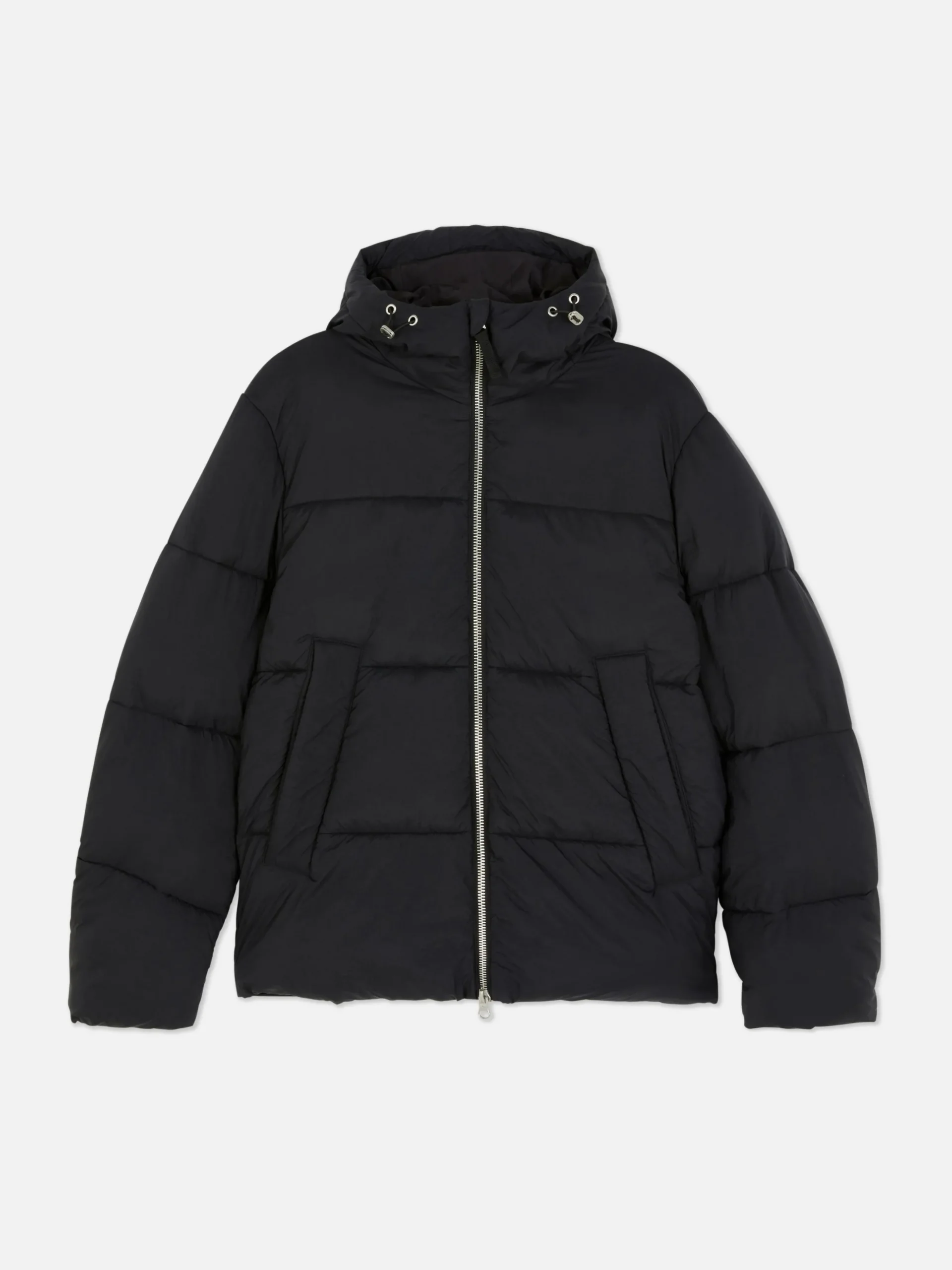 Two-Way Zip Puffer Jacket