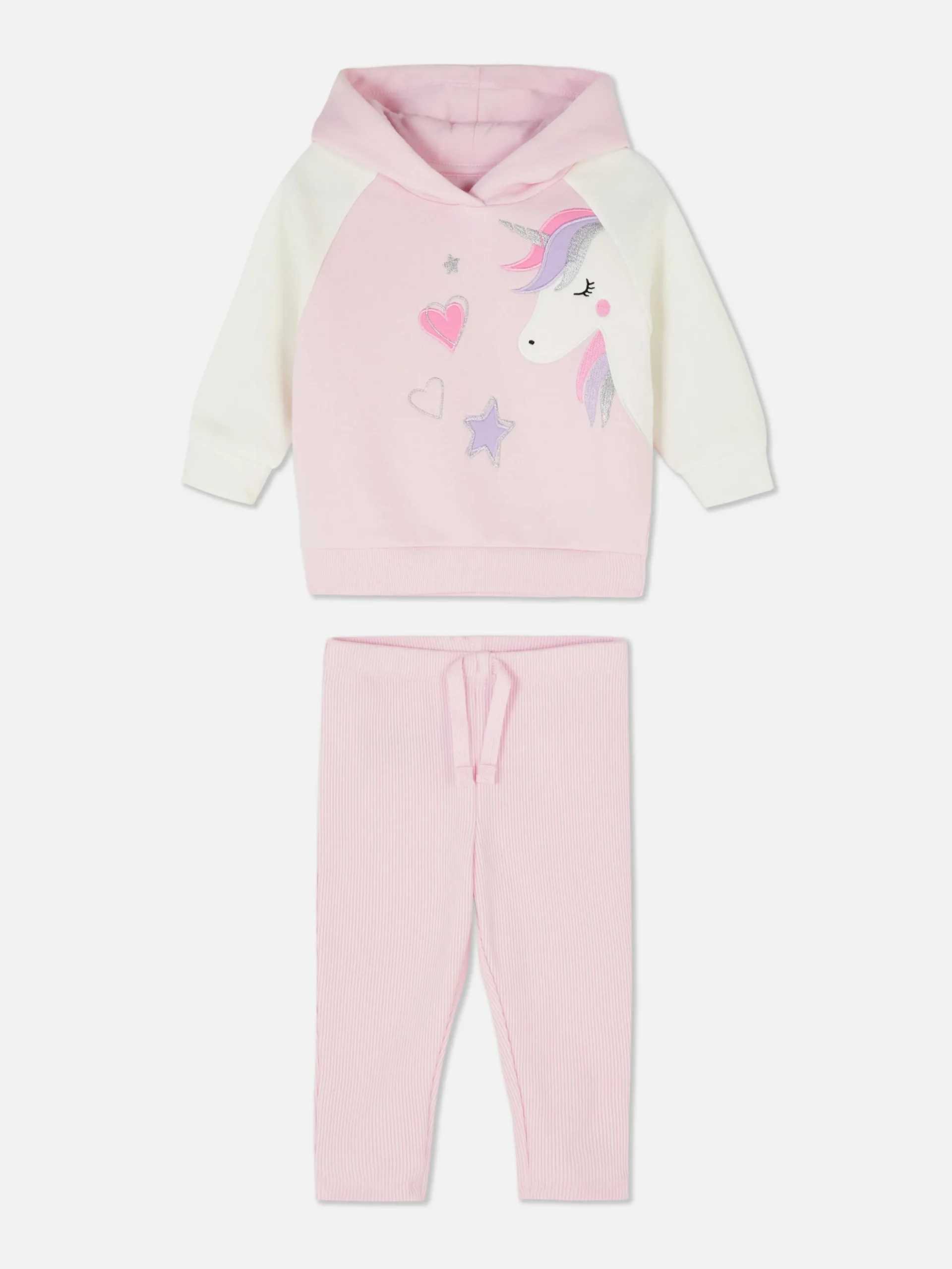 Unicorn Hoodie And Leggings Set