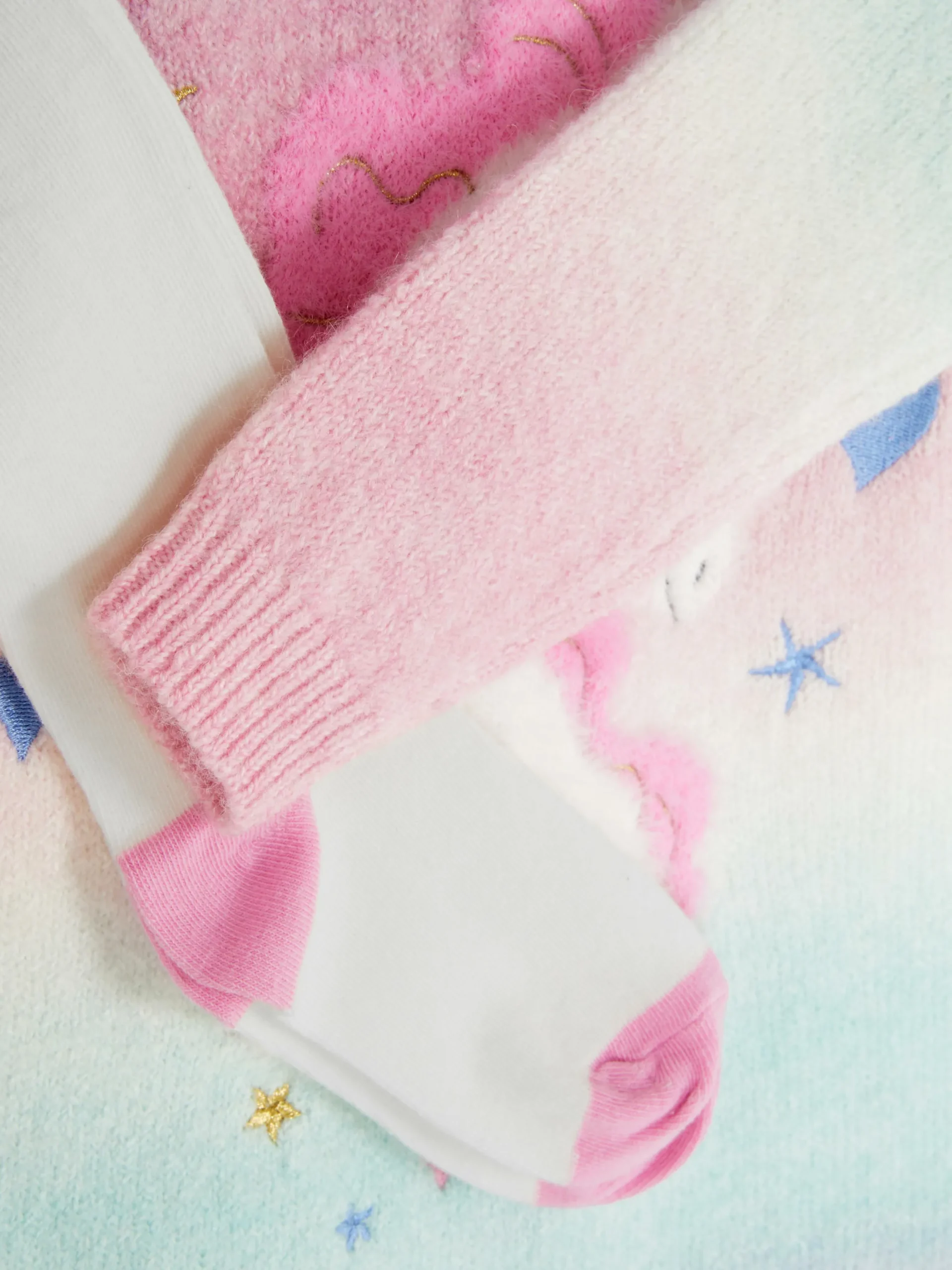 Unicorn Sweater Dress And Tights Set