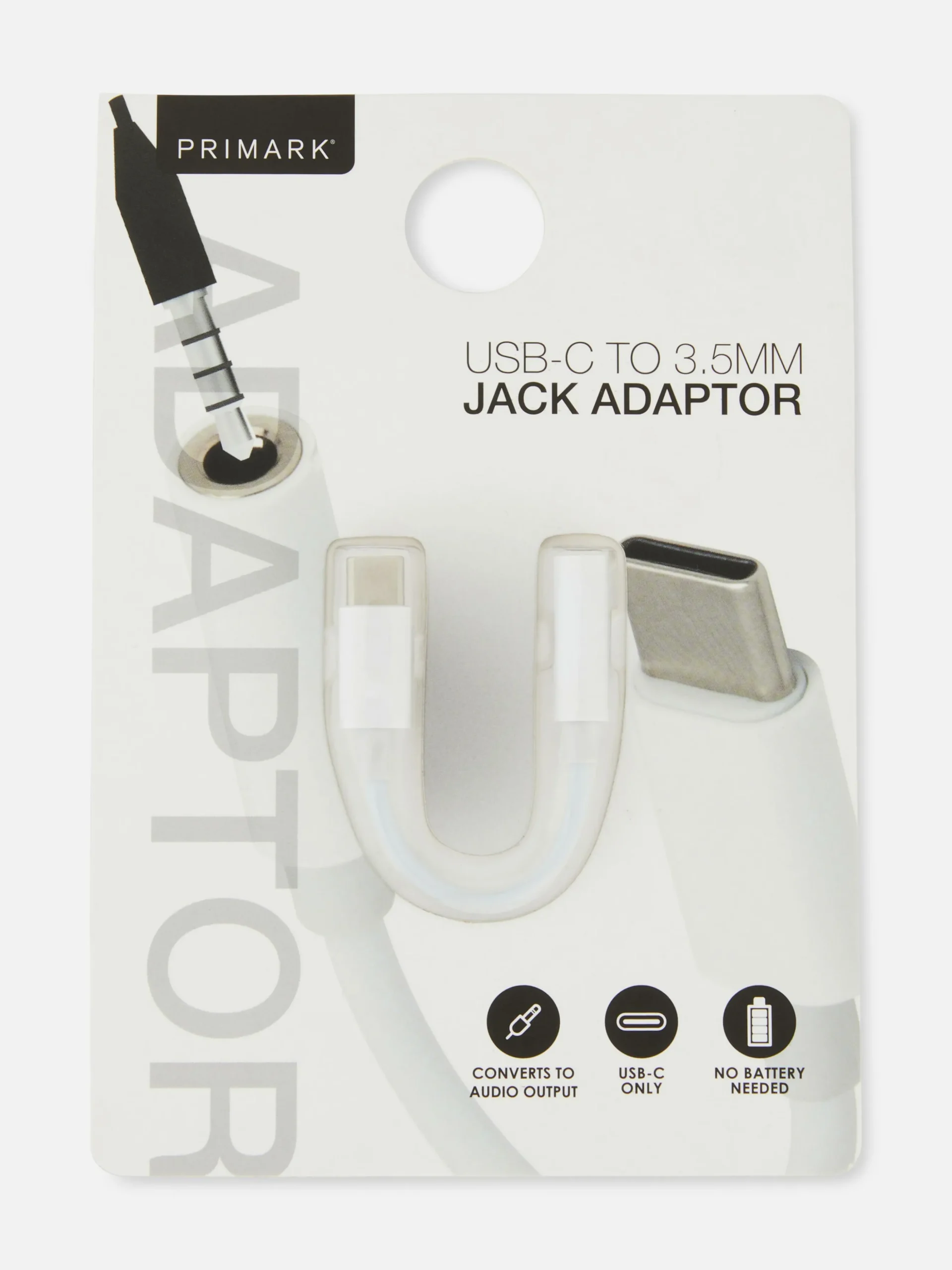 USB-C Audio Jack Adaptor Cable