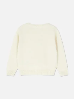 Velour Bow Sweater