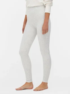 Velvet Plush Lined Heather Leggings