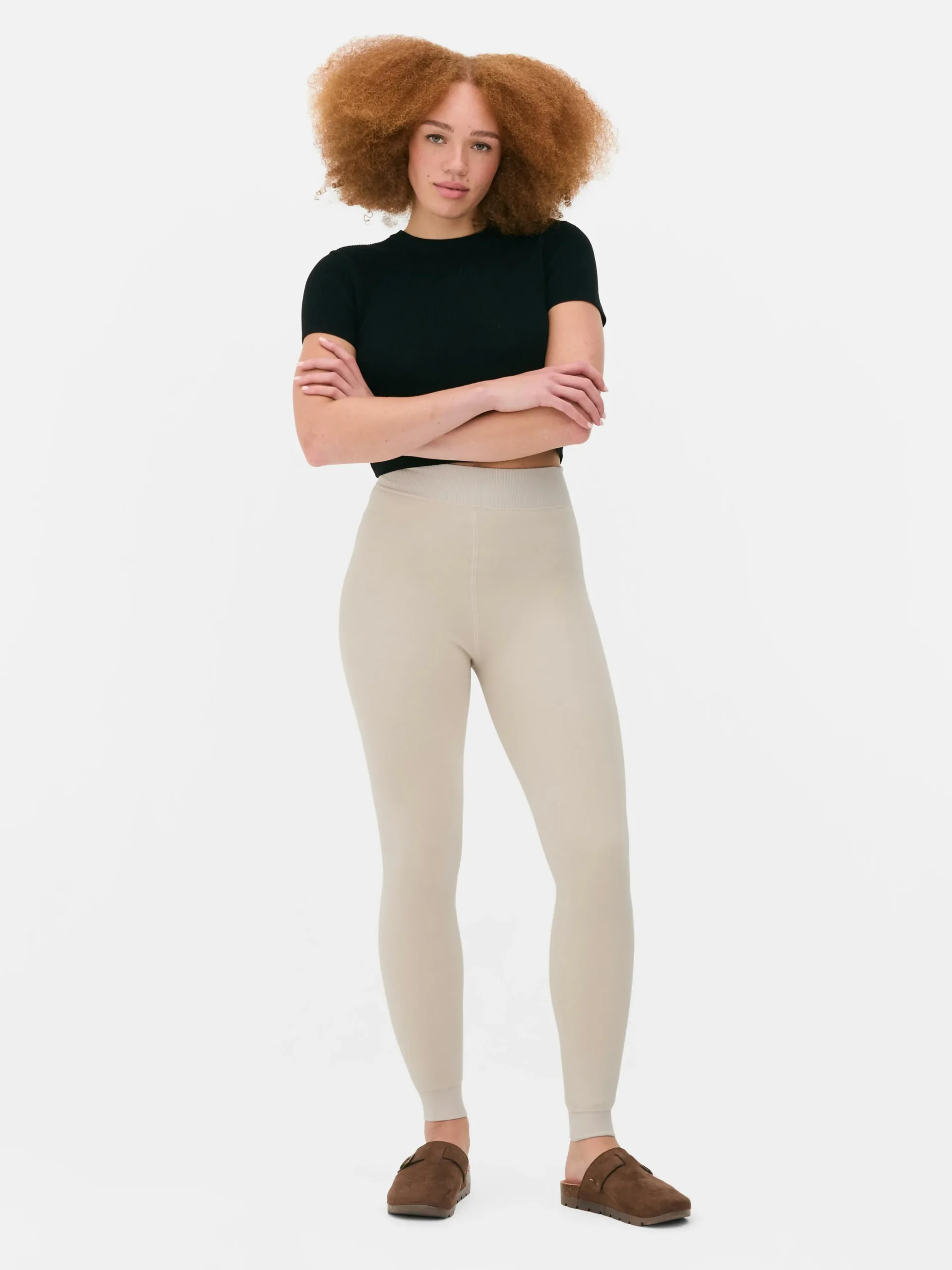 Velvet Plush Lined Leggings