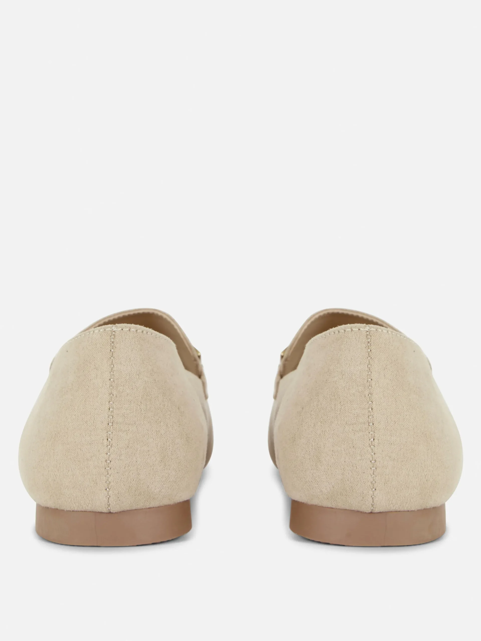 Wide Fit Chain Detail Loafers
