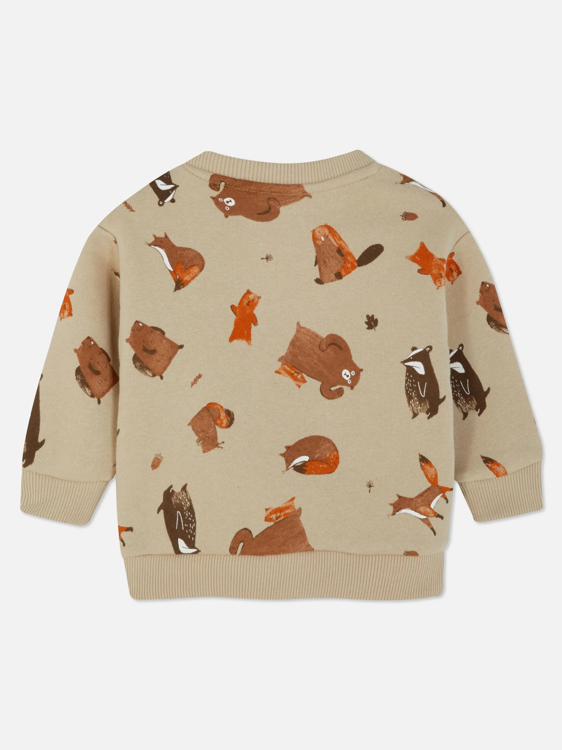 Woodland Animal Crew Sweatshirt