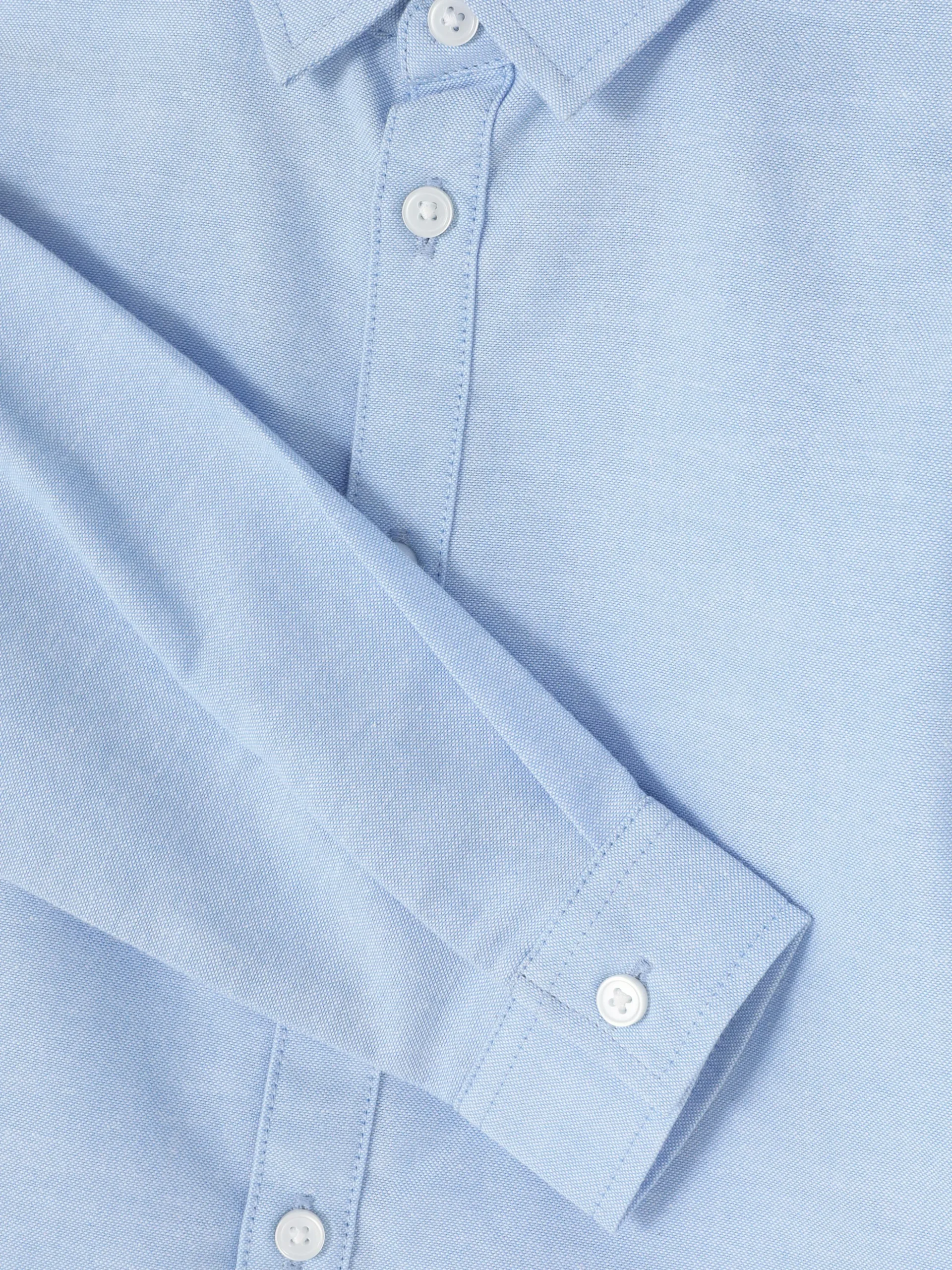 Younger Boy Long Sleeve Oxford Shirt