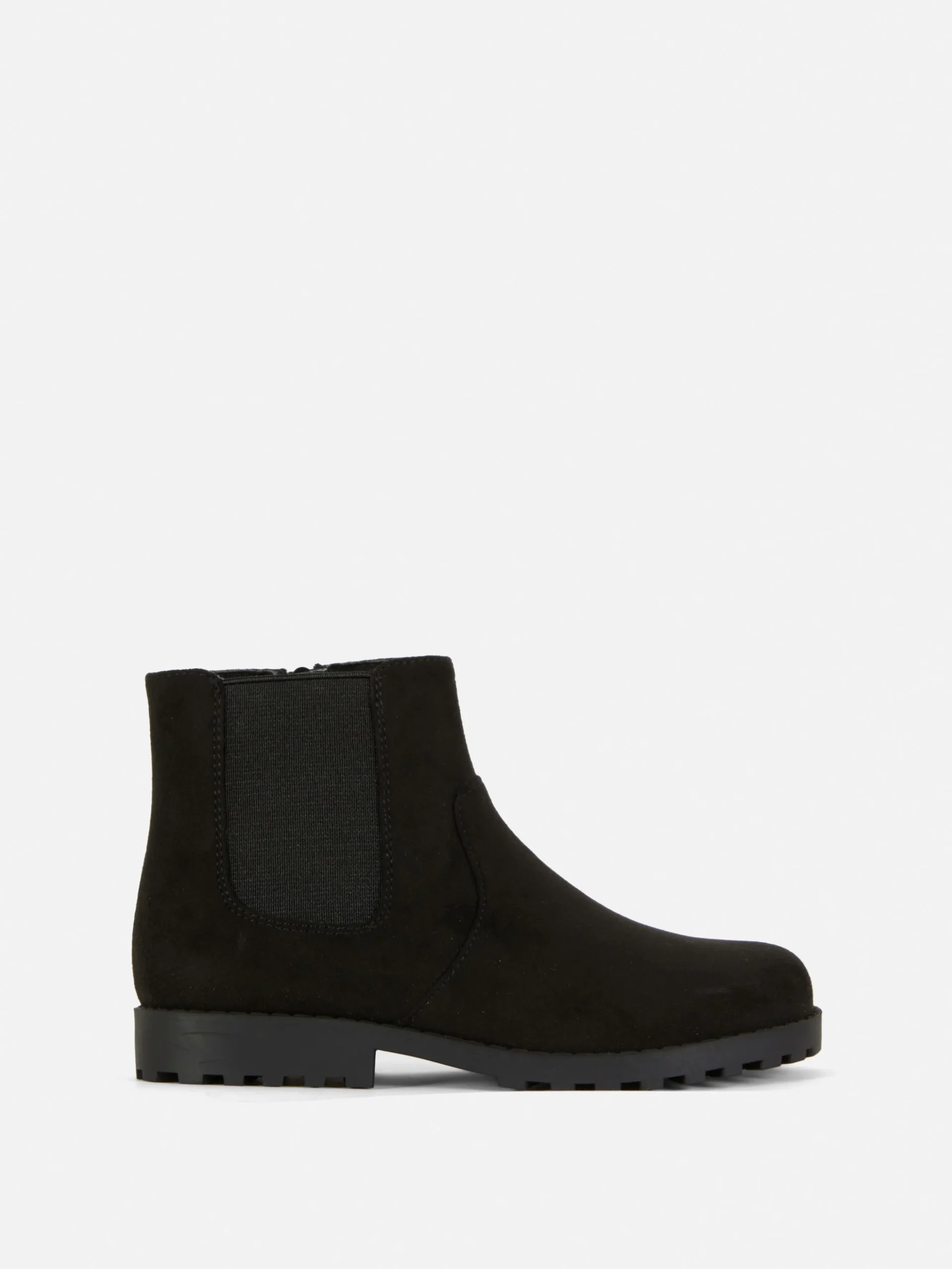 Zip-Up Chelsea Ankle Boots