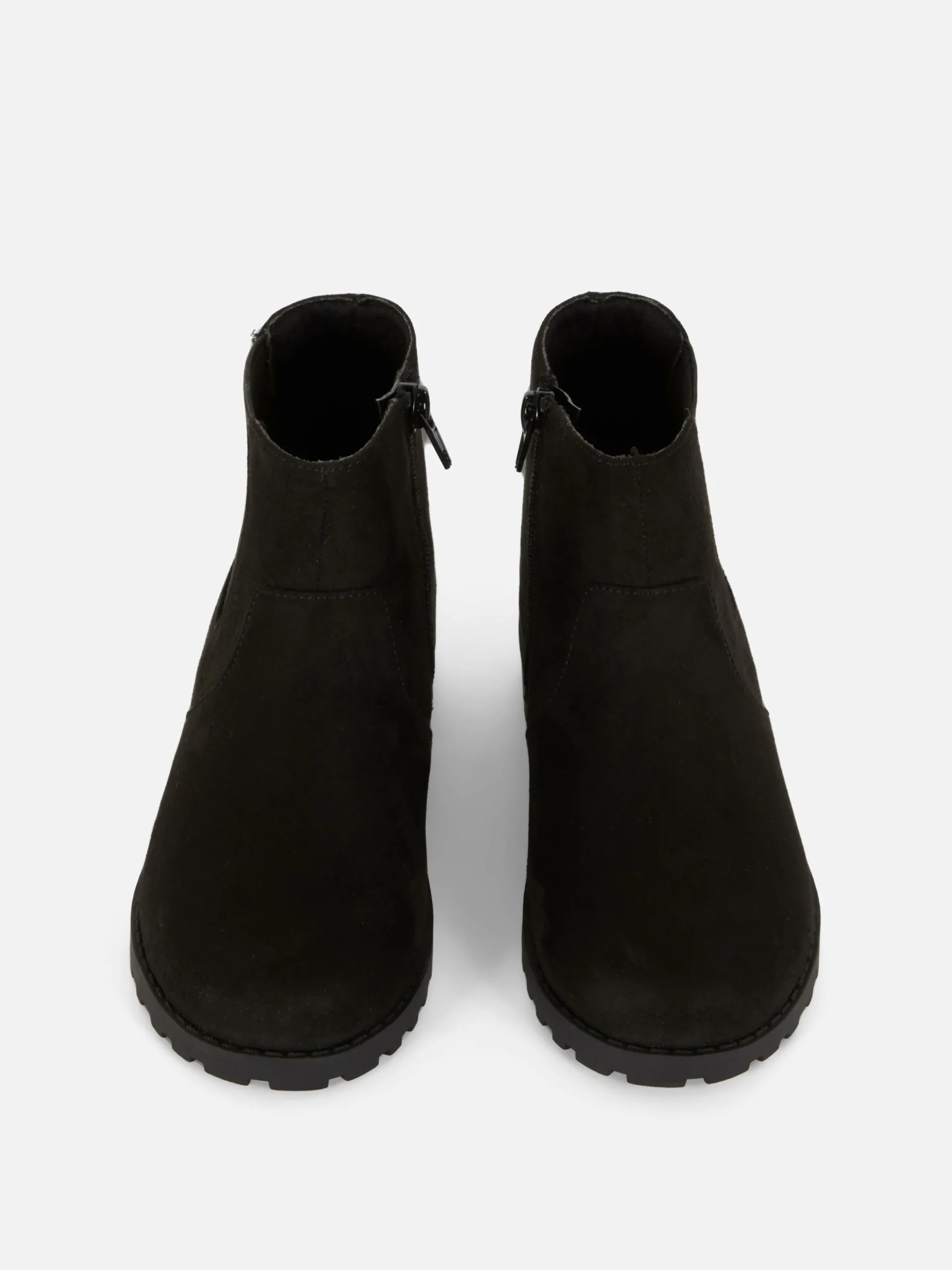 Zip-Up Chelsea Ankle Boots