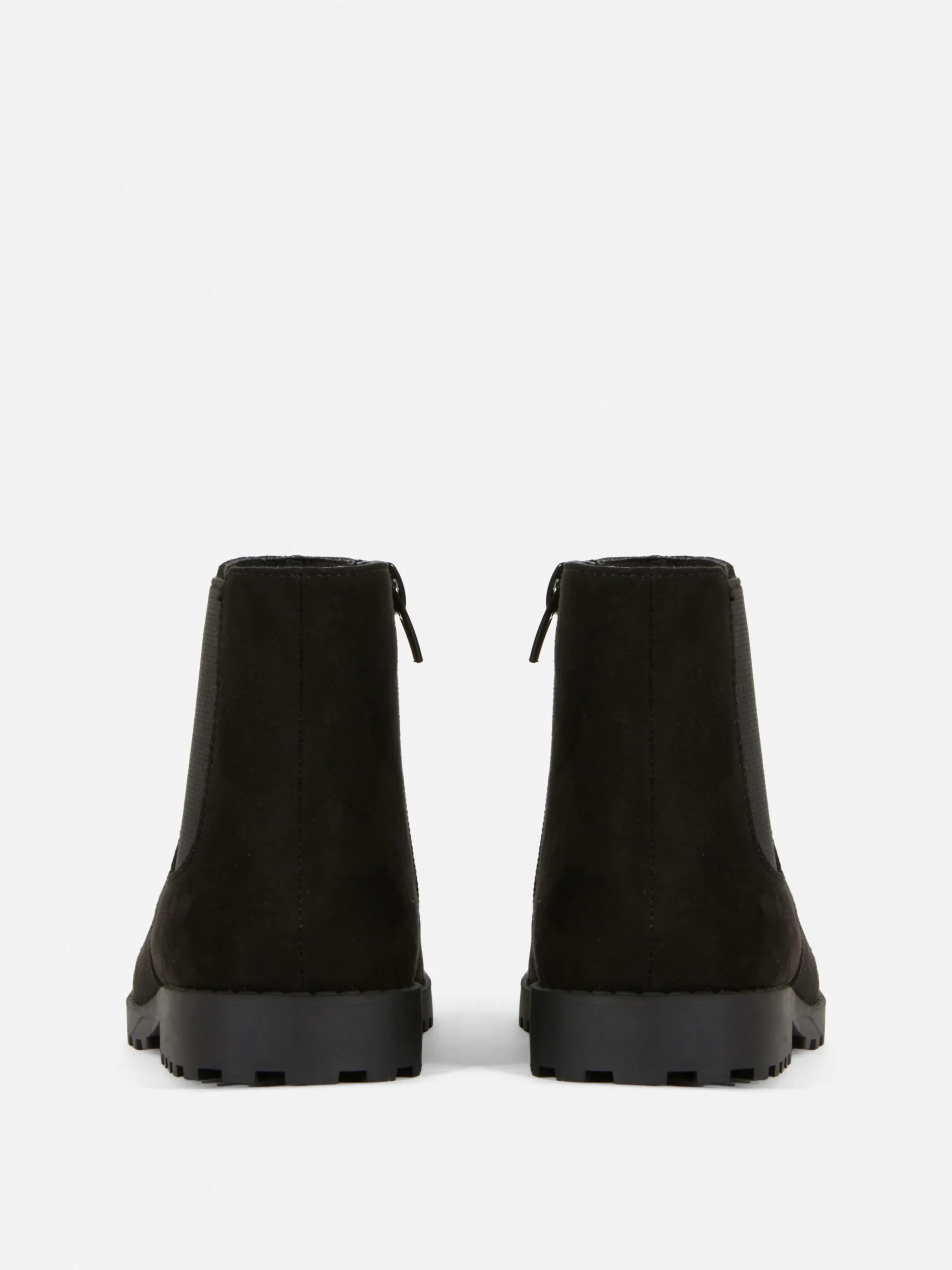 Zip-Up Chelsea Ankle Boots