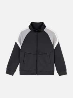 Zip-Up Track Jacket