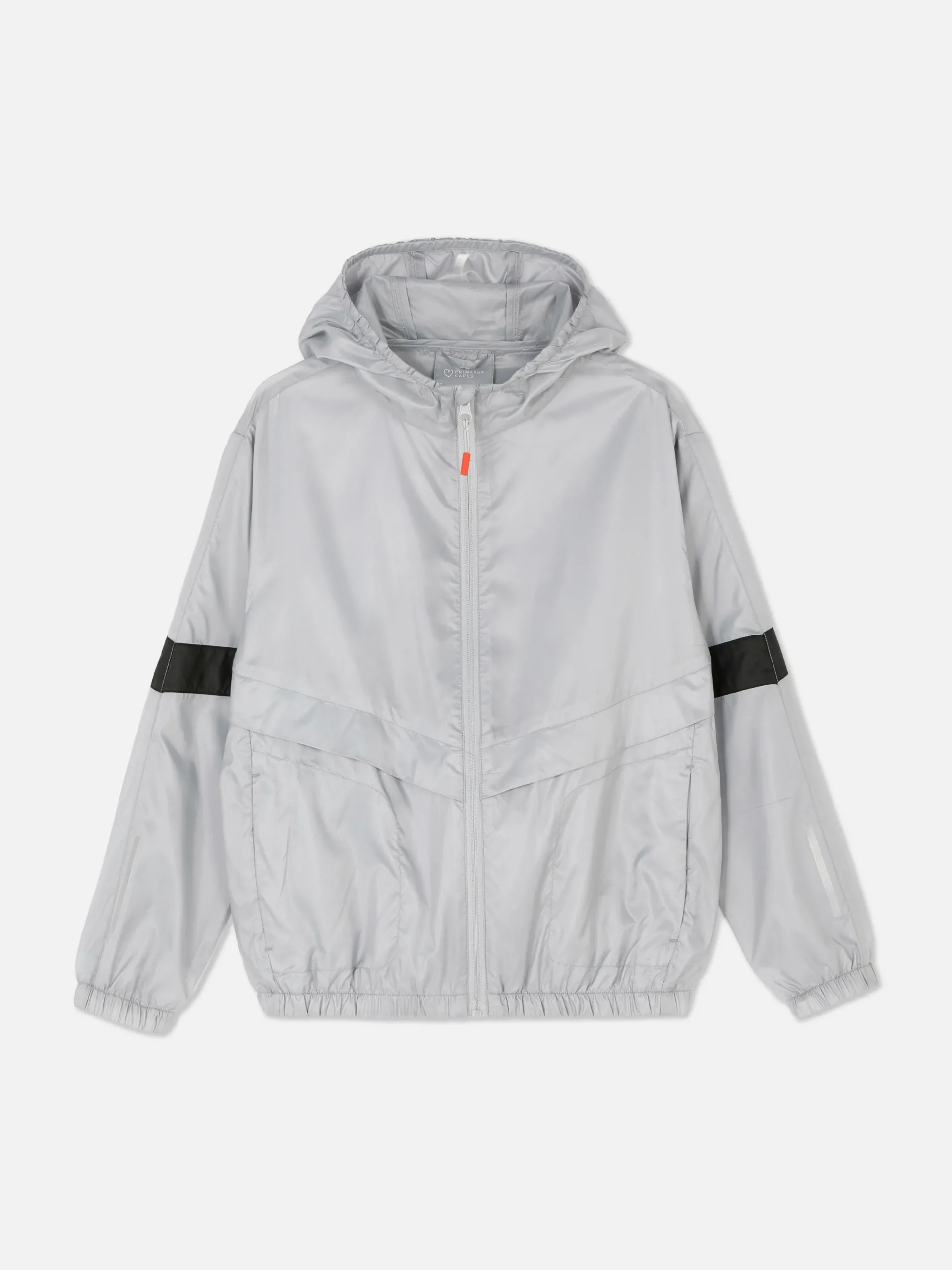 Zip-Up Windbreaker Jacket